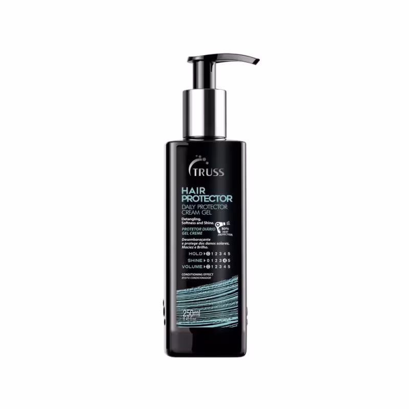 Kit Truss - Sérum Night Spa 250ml e Leave-in Finish Hair Protector 250ml e Tratamento de Reconstrução Uso Obrigatório 260ml