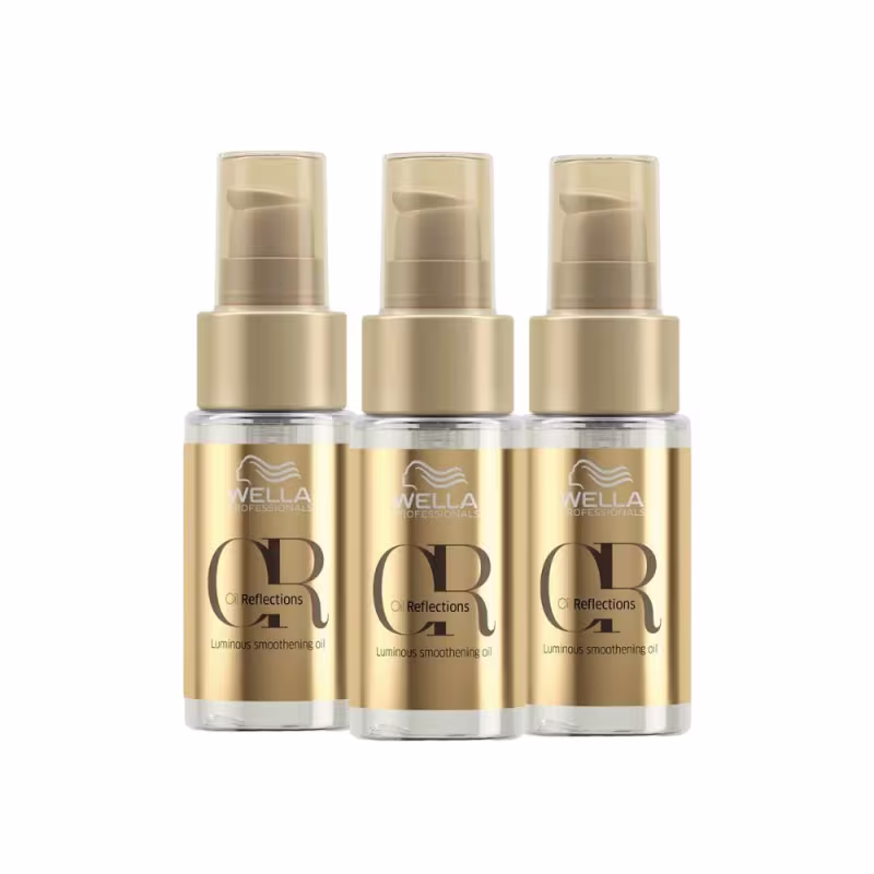 Kit Wella Professionals Invigo Color Brilliance + Oil Reflections Power Care (8 Produtos)