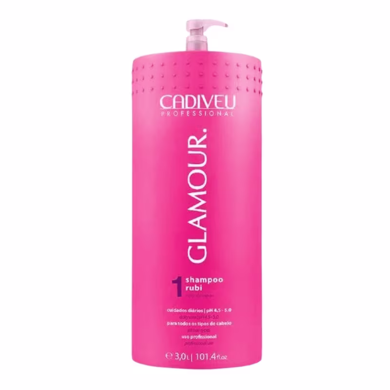 Shampoo glamour rubi 3L.