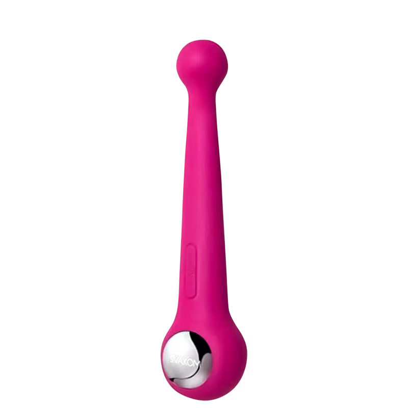 Vibrador Duplo Estimulador Clitoriano Rosa Bonnie Svakom