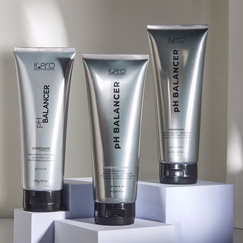 Kit K.Pro pH Balancer Acidificante Pequeno e Regenér Shot Ampola (3 produtos)