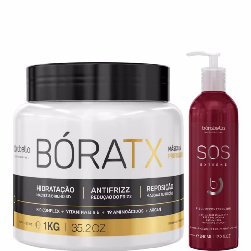 Borabella Boratx Máscara 1kg + SOS Extreme 240ml