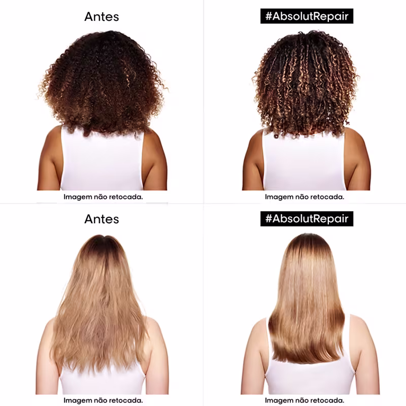 Kit L'Oréal Professionnel Absolut Repair Gold Quinoa + Protein Golden Lightweight Triplo (3 produtos)
