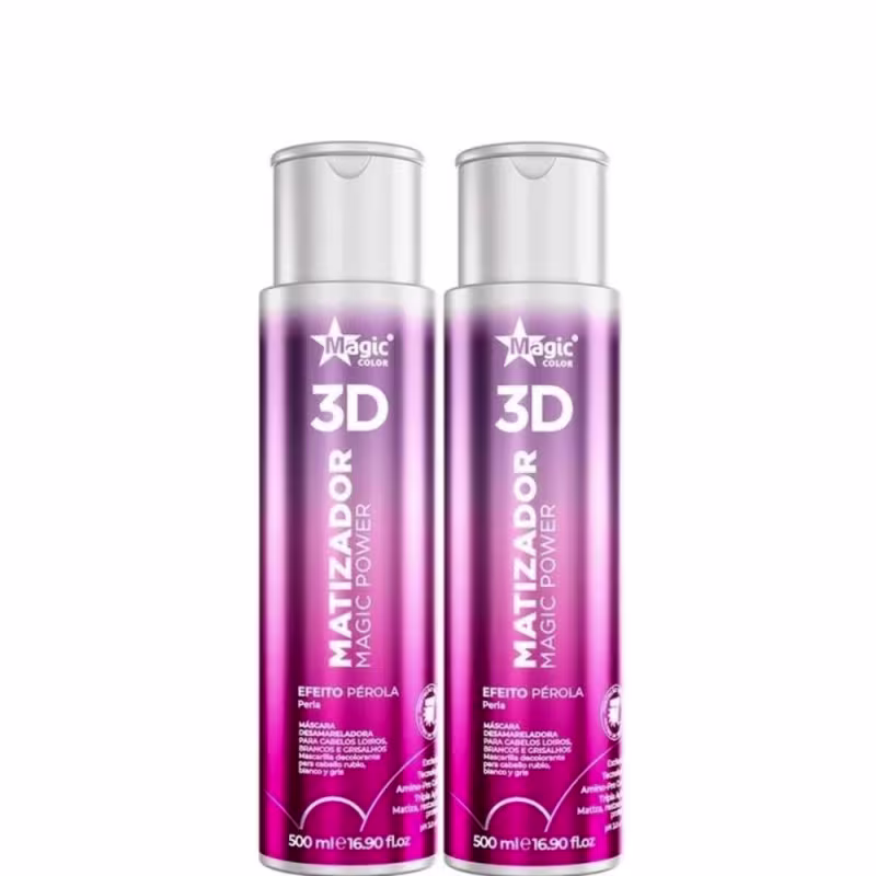 Magic Color Magic Power Matizador Efeito Perola Kit 2x500ml