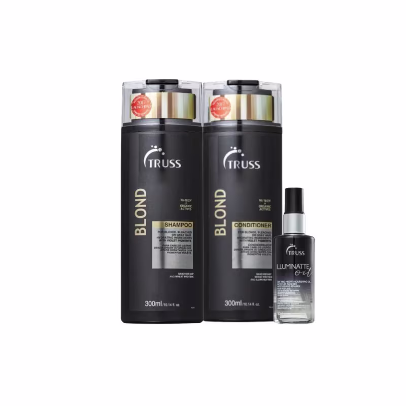 Kit Truss Blond Illuminate Oil (3 Produtos)