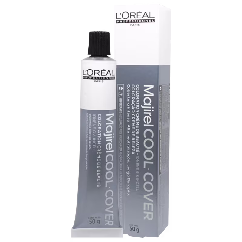 L'Oréal Professionnel Majirel Cool Cover 5.1 Castanho Claro Acinzentado - Coloração 50g
