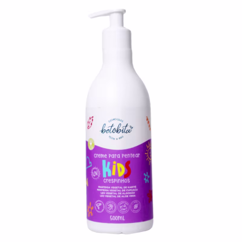 Creme Para Pentear Crespinhos Linha Kids 500mL - BetoBita