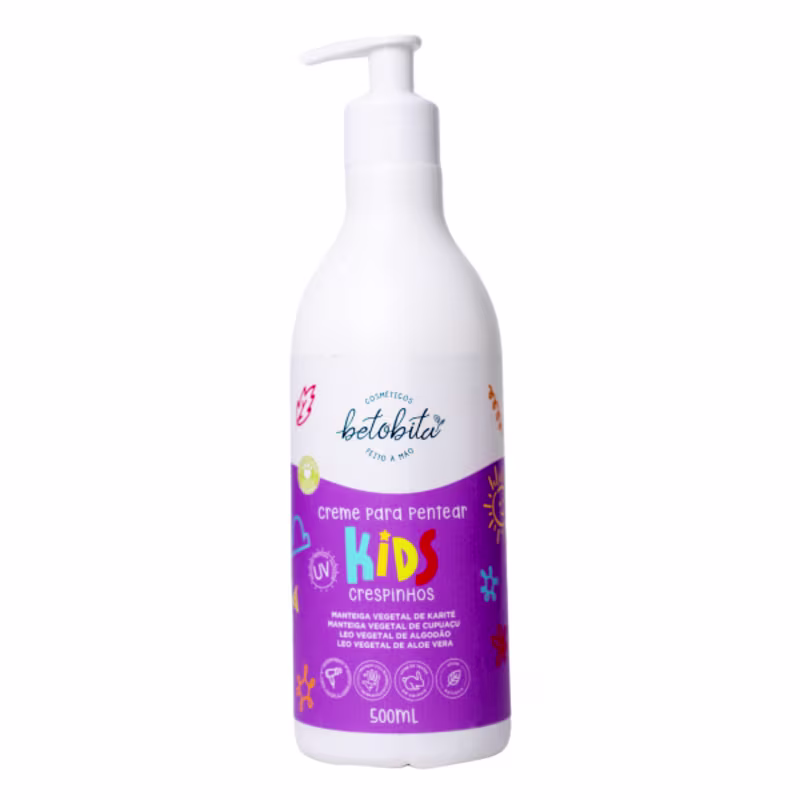 Creme Para Pentear Crespinhos Linha Kids 500mL - BetoBita