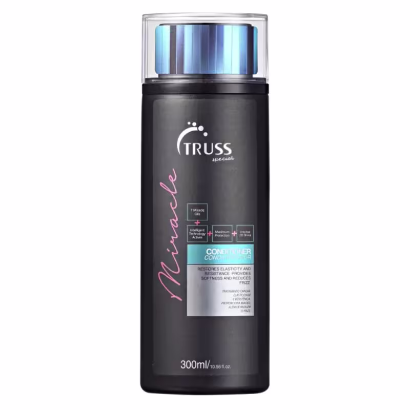 Kit Truss Miracle Shampoo 300ml, Condicionador 300ml, Illuminate Oil 60ml (3 produtos)