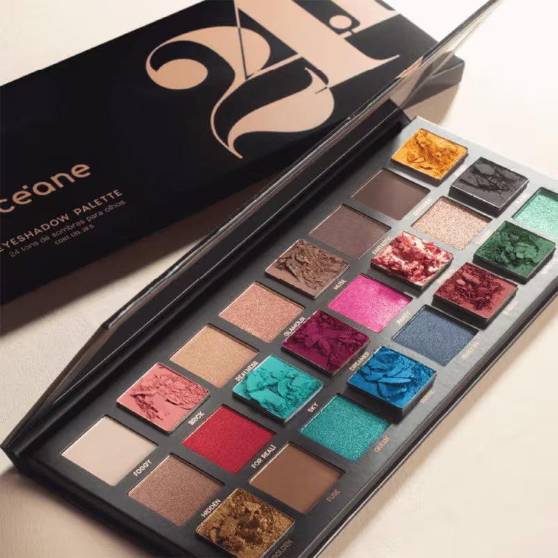Kit Océane Edition Celebrate Palette e Eyeshadow Palette 24.1 Cores (2 produtos)