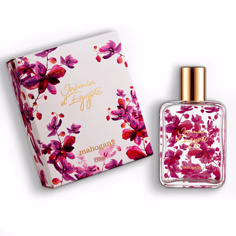 Desodorante Colônia Feminino Jasmin d'Egypte Mahogany, 100ml.