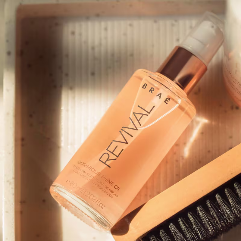 Kit Braé Blond Repair Shampoo Condicionador Beauty Sleep e Gorgeus Shine Oil (4 produtos)