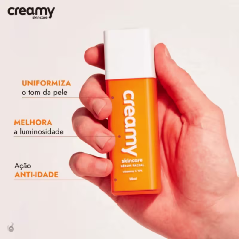 Kit Correção de Sinais e Envelhecimento Creamy 5 Produtos Para Pele Sensível