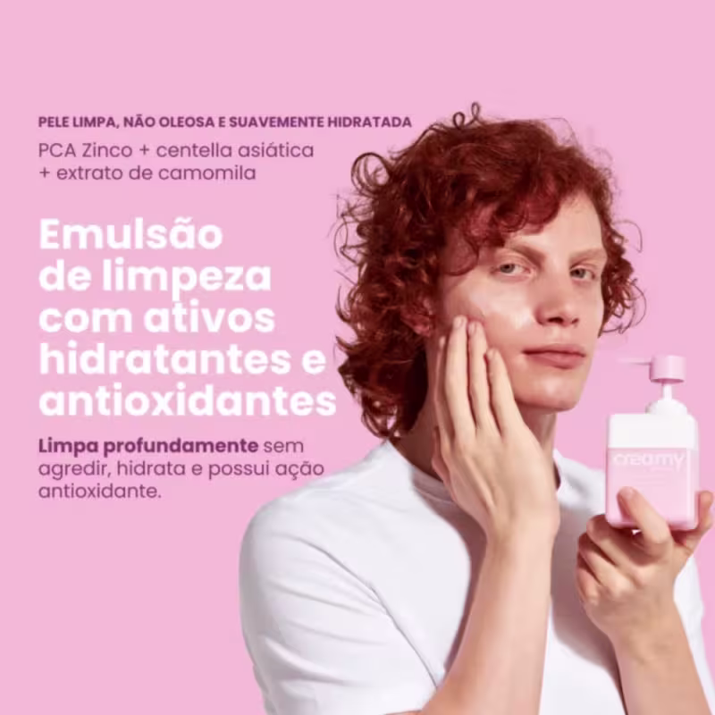 Kit Rotina Antimanchas Creamy 6 Produtos Para Pele Sensível Antiacne