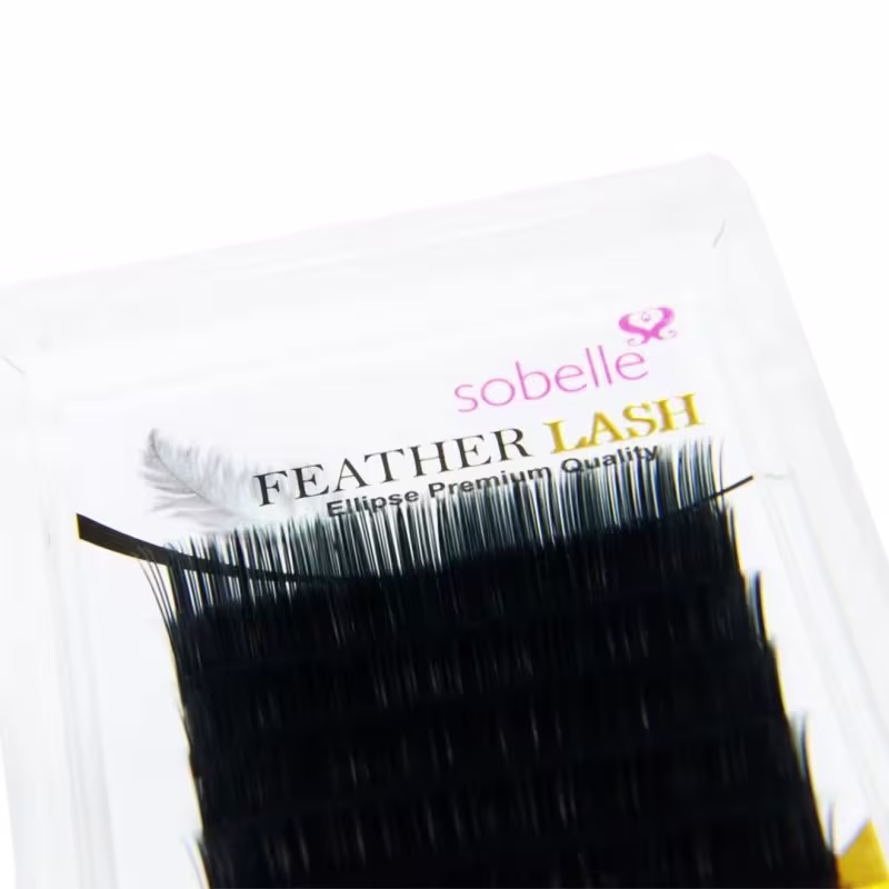Cílios Ellipse Feather Lash Sobelle 0.25 C Mix 8 Até 11
