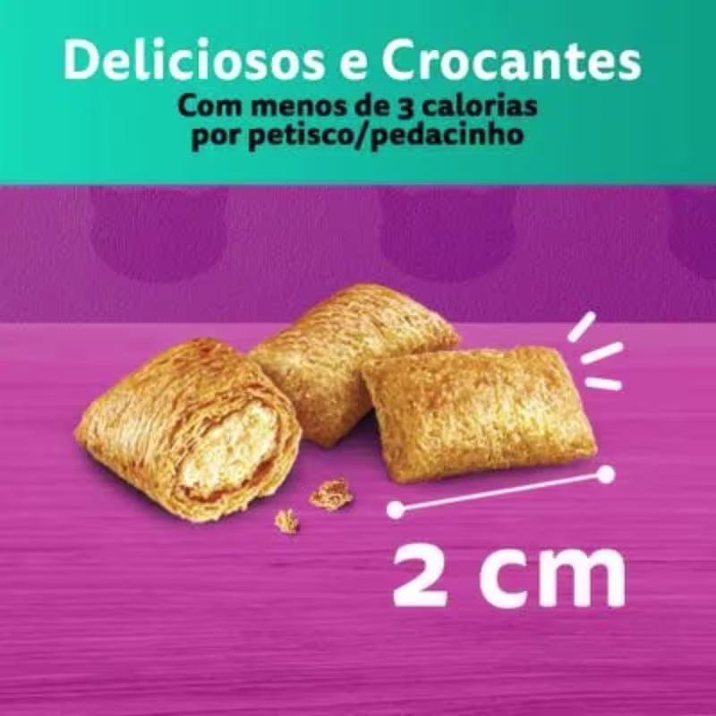 Petisco Whiskas Temptations Anti Bola de Pelo Gatos Adultos 80g