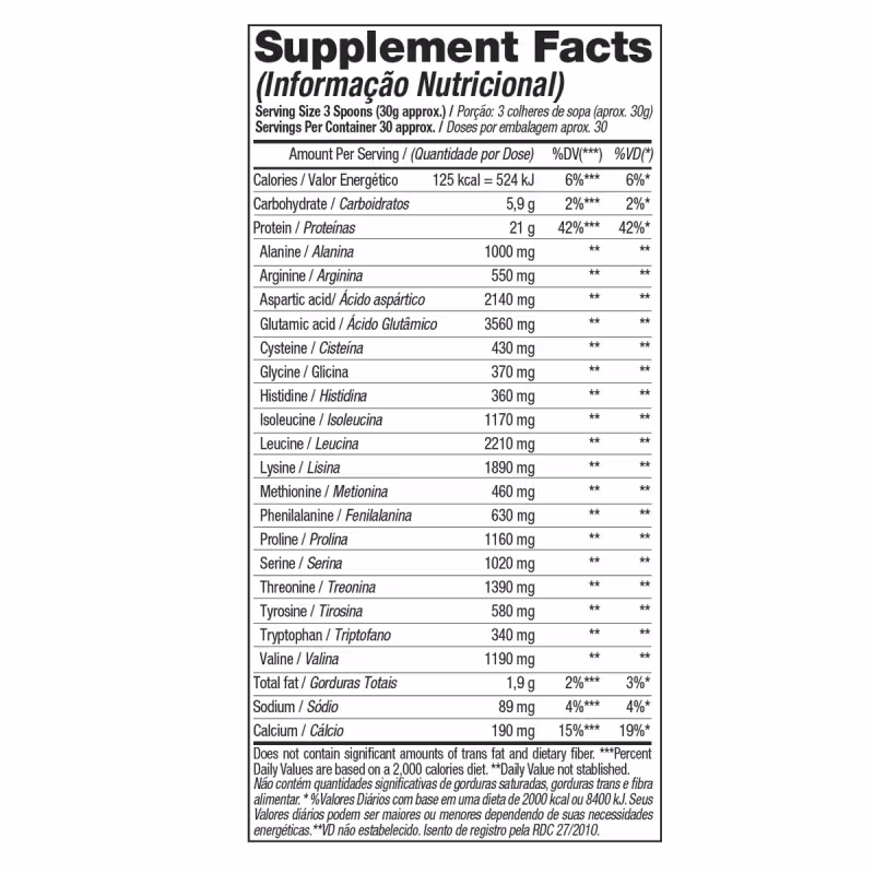 Black Skull Whey 100% HD Morango Refil - Suplemento Alimentar de Proteína em Pó 900g