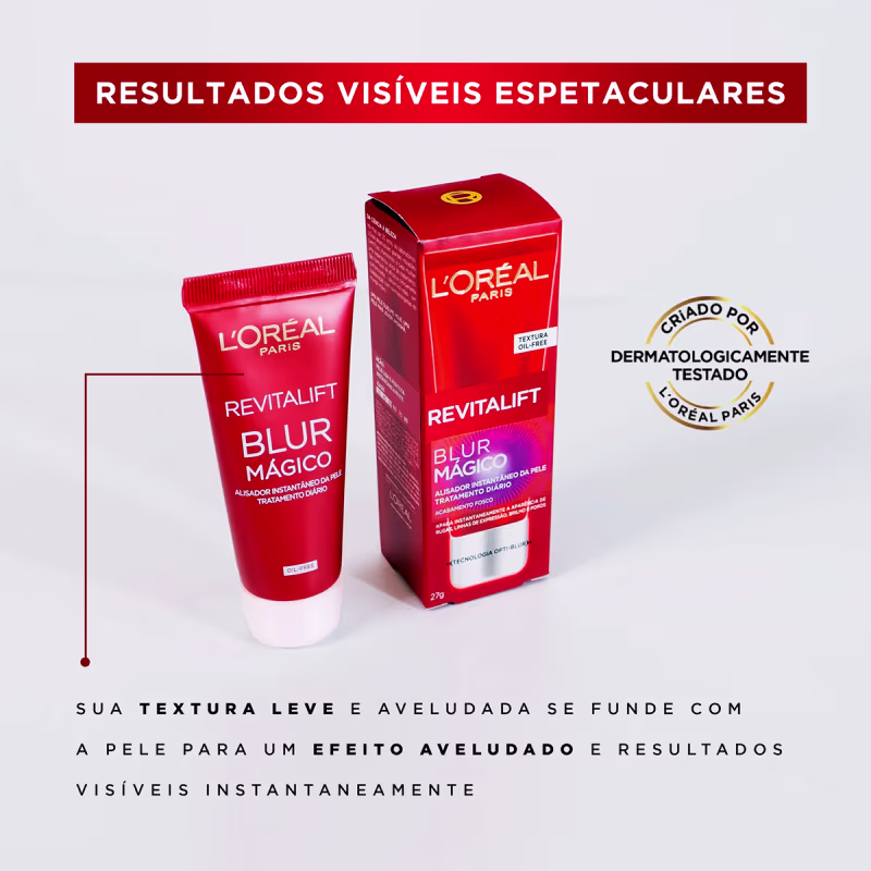 Kit L'Oréal Paris Revitalift  Hialurônico Dia Noite e Primer (3 produtos)