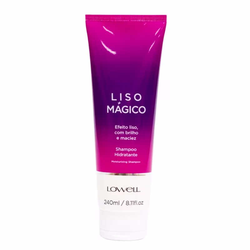 KIT LISO MAGICO SHAMPOO + CONDICIONADOR + FLUIDO  - LOWELL