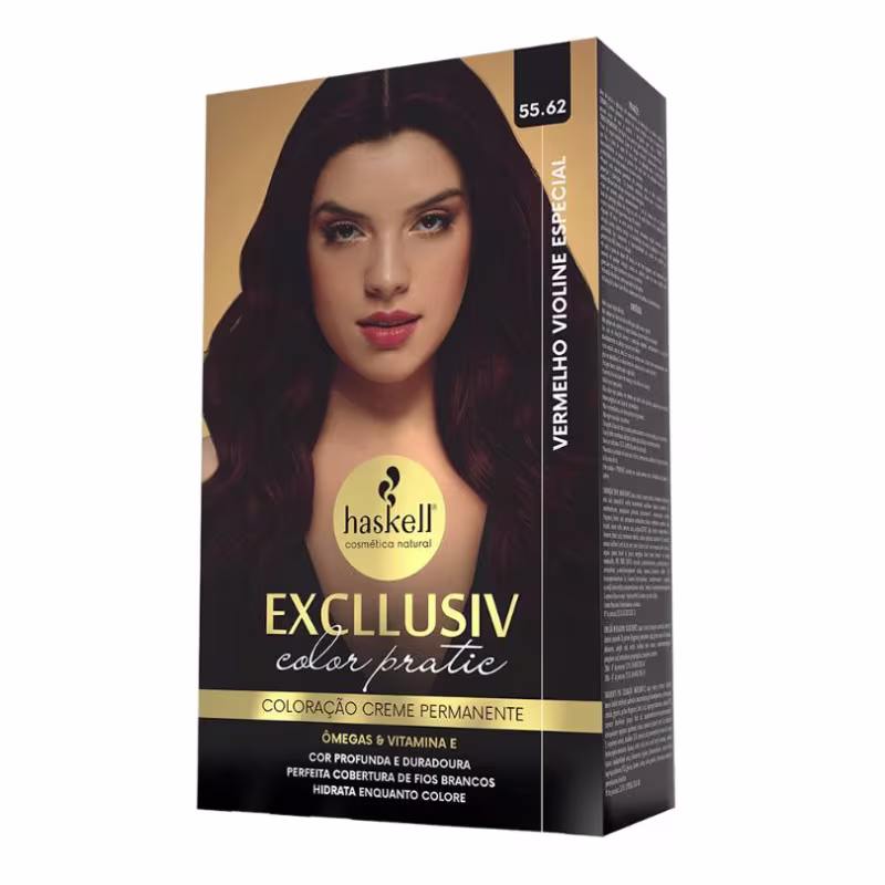 Excllusiv Color Pratic - Kit Coloração 55.62 Vermelho Violine Especial
