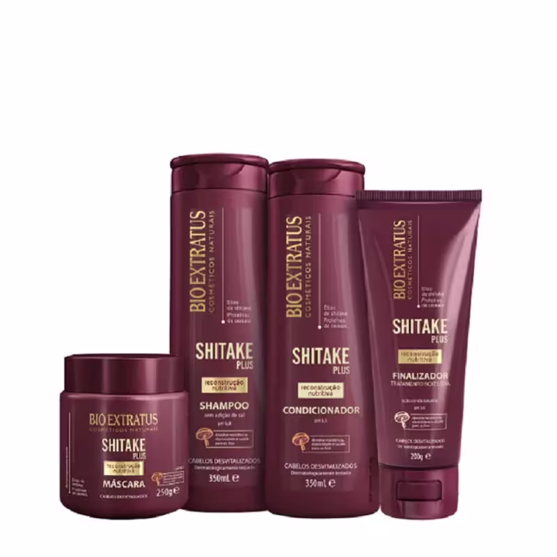Kit Bio Extratus Shitake Plus (4 Produtos)