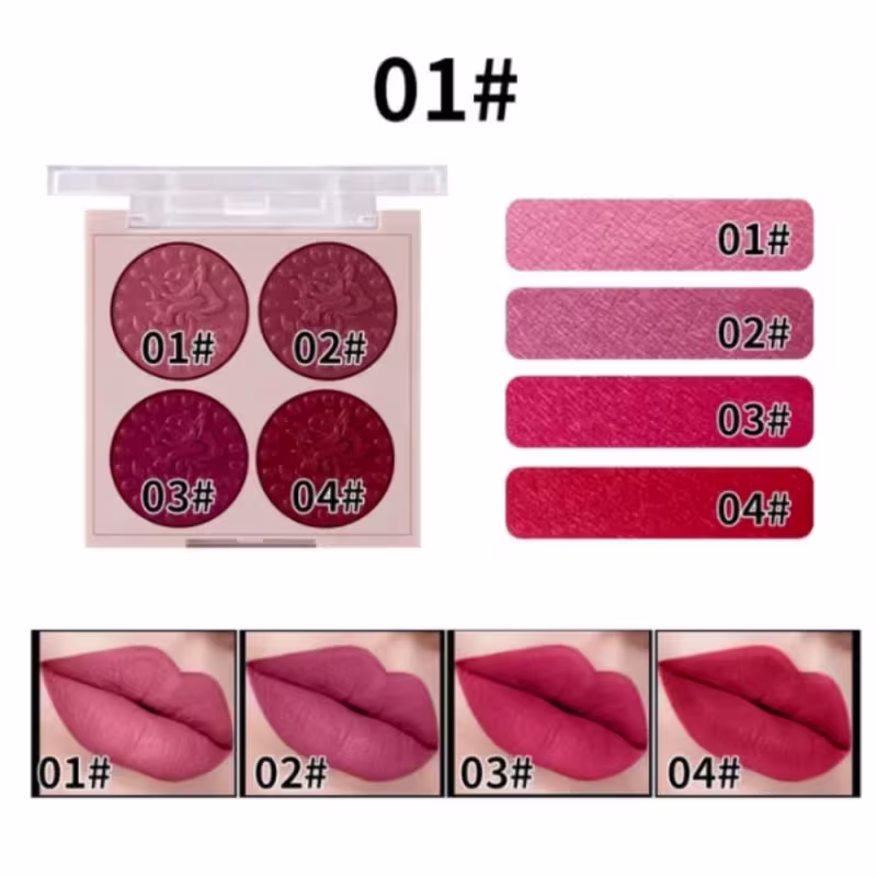 Miss Rôse #01 - Paleta de Batons