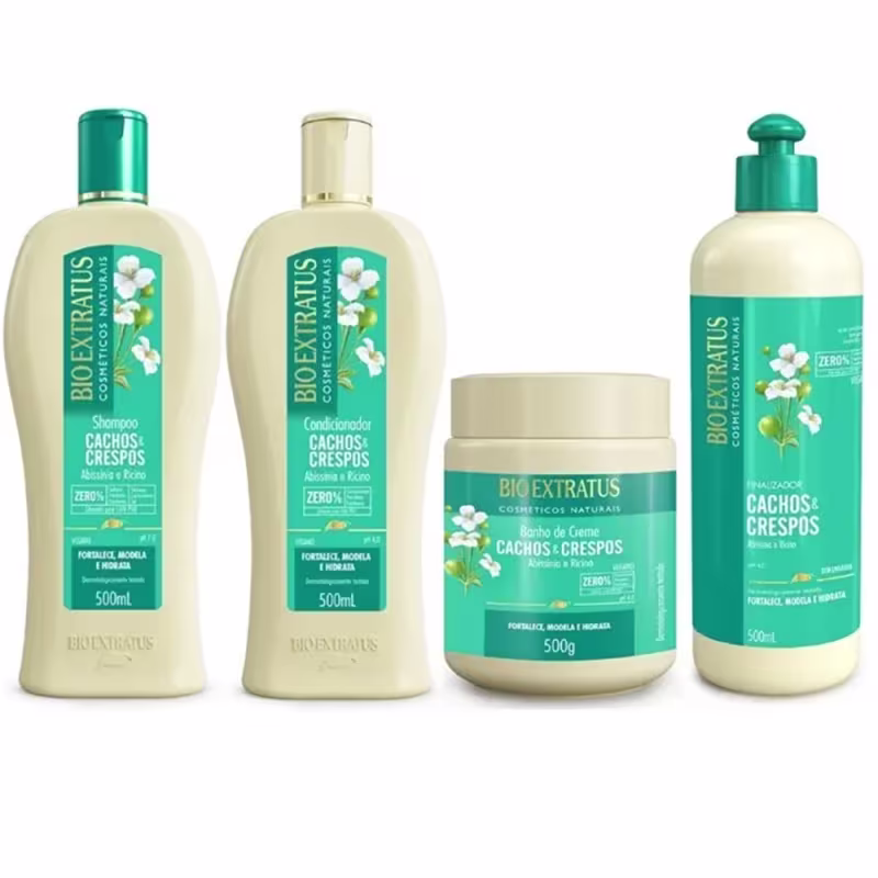 Kit Bio Extratus Cachos & Crespos (4 Produtos)