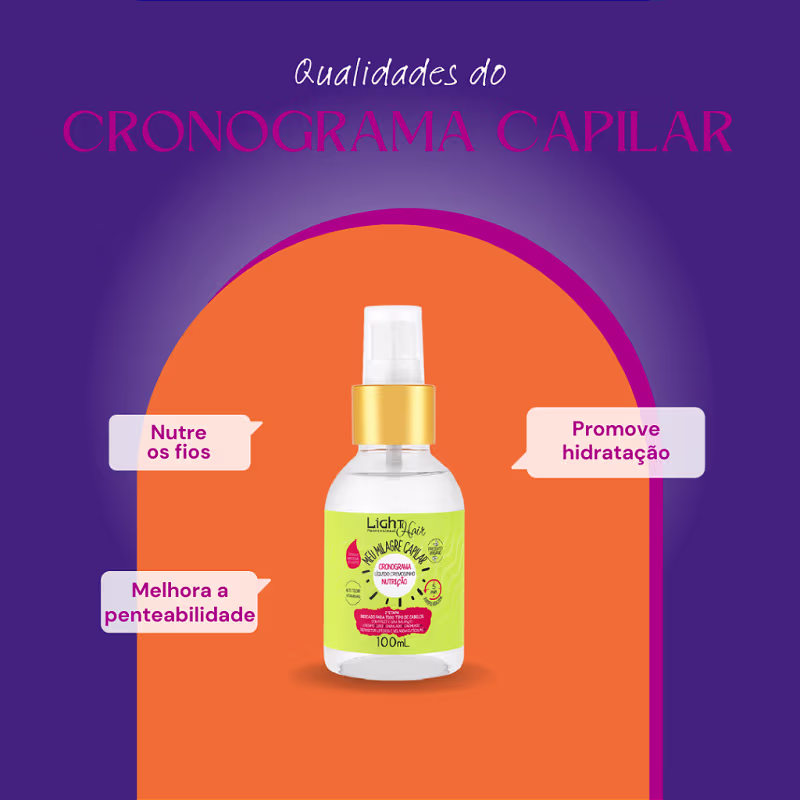 Cronograma Capilar Nutrição Cremosinho Meu Milagre - 100 ml