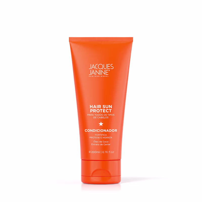 Kit Jacques Janine Hair Sun Protect Shampoo Condicionador e Miracle Oils Baobab (3 produtos)