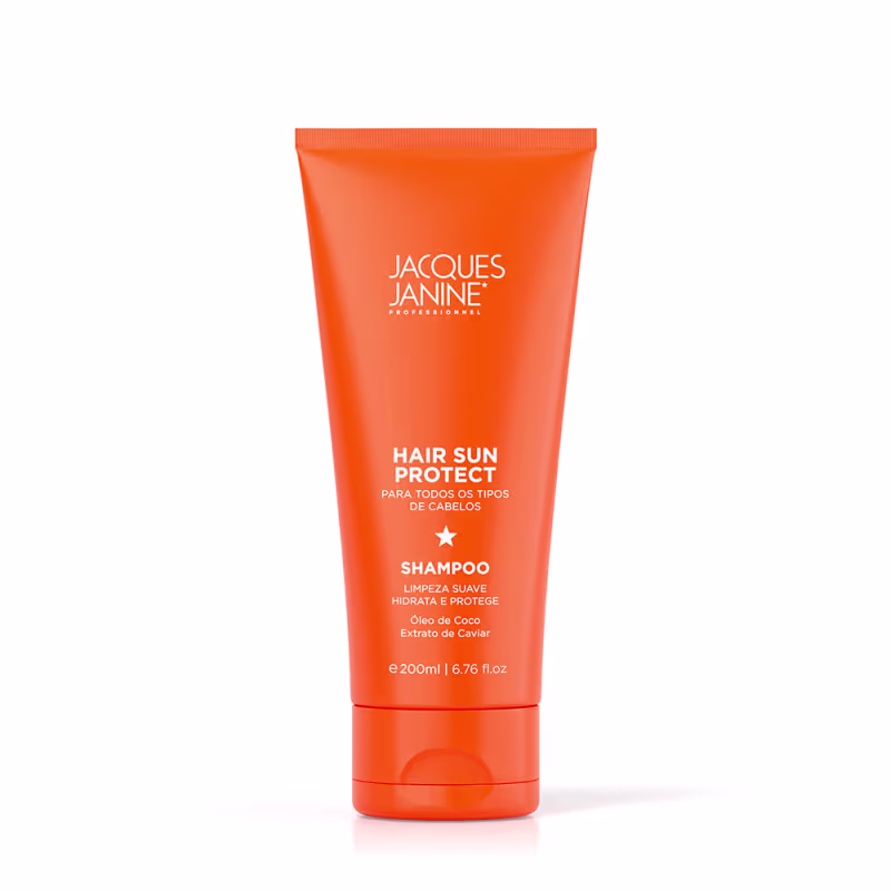 Kit Jacques Janine Hair Sun Protect Shampoo Condicionador e Miracle Oils Baobab (3 produtos)