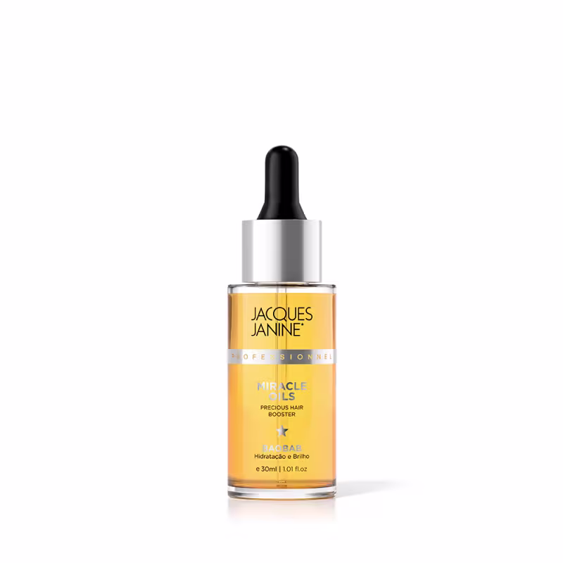 Kit Jacques Janine Hair Sun Protect Shampoo Condicionador e Miracle Oils Baobab (3 produtos)