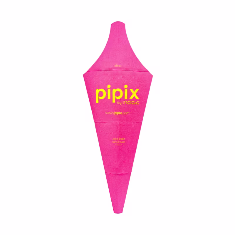 Kit Pipix funil urinário descartável Inciclo - 5 unidades