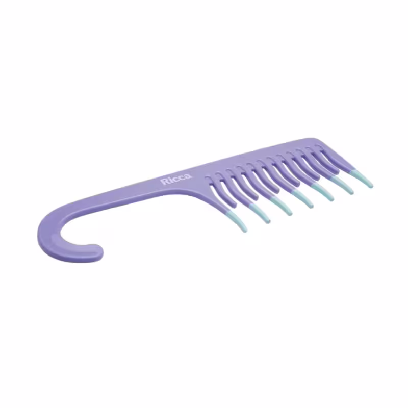 Escova Ricca Belliz Shower Cachos Roxo Cod.582