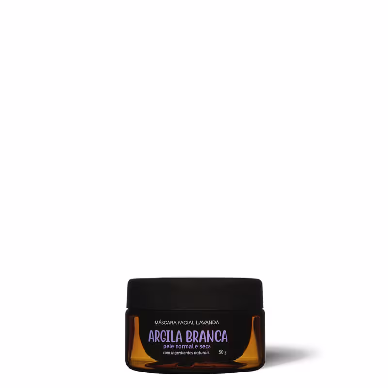 LCS Hair Care Argila Branca Lavanda - Máscara Facial 50g