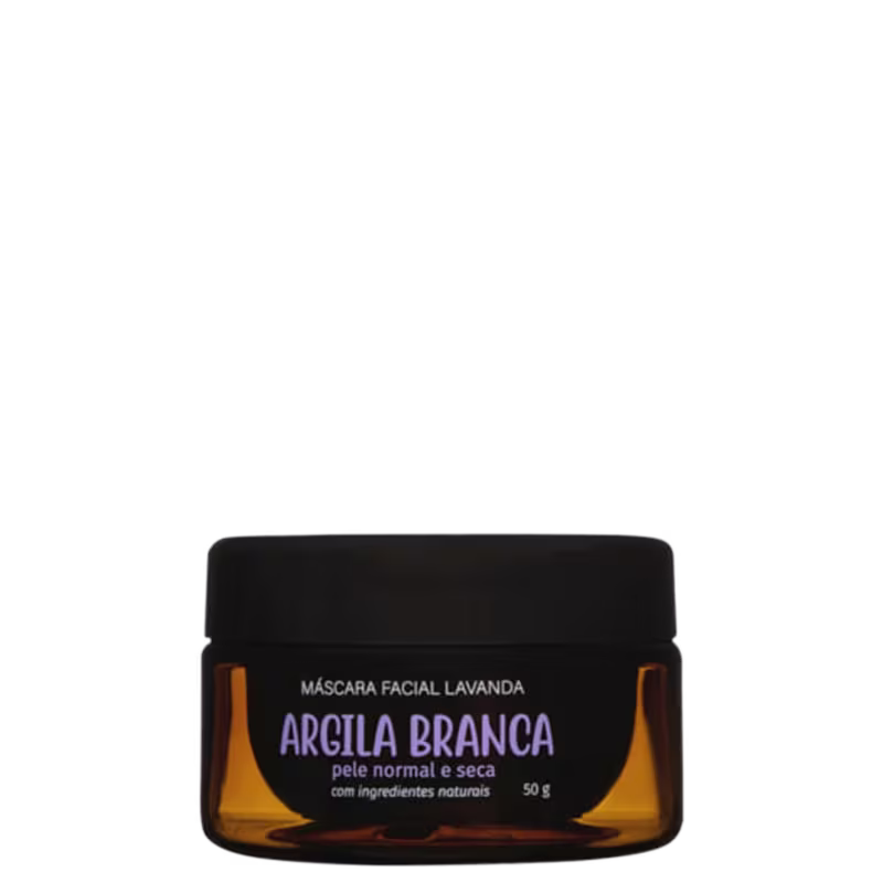 LCS Hair Care Argila Branca Lavanda - Máscara Facial 50g