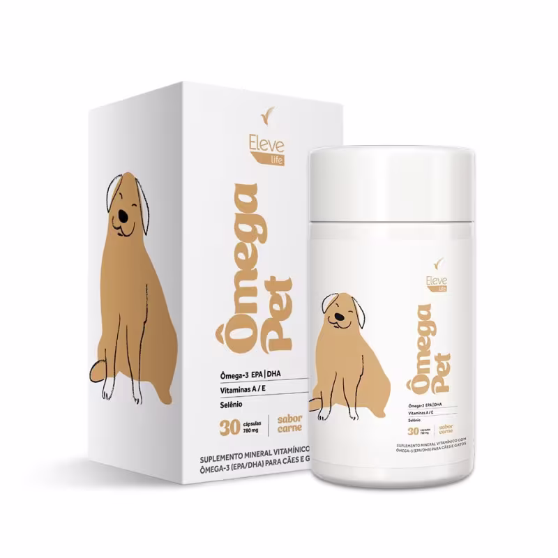 Ômega Pet | Vida longa, saudável e ativa | 780 mg