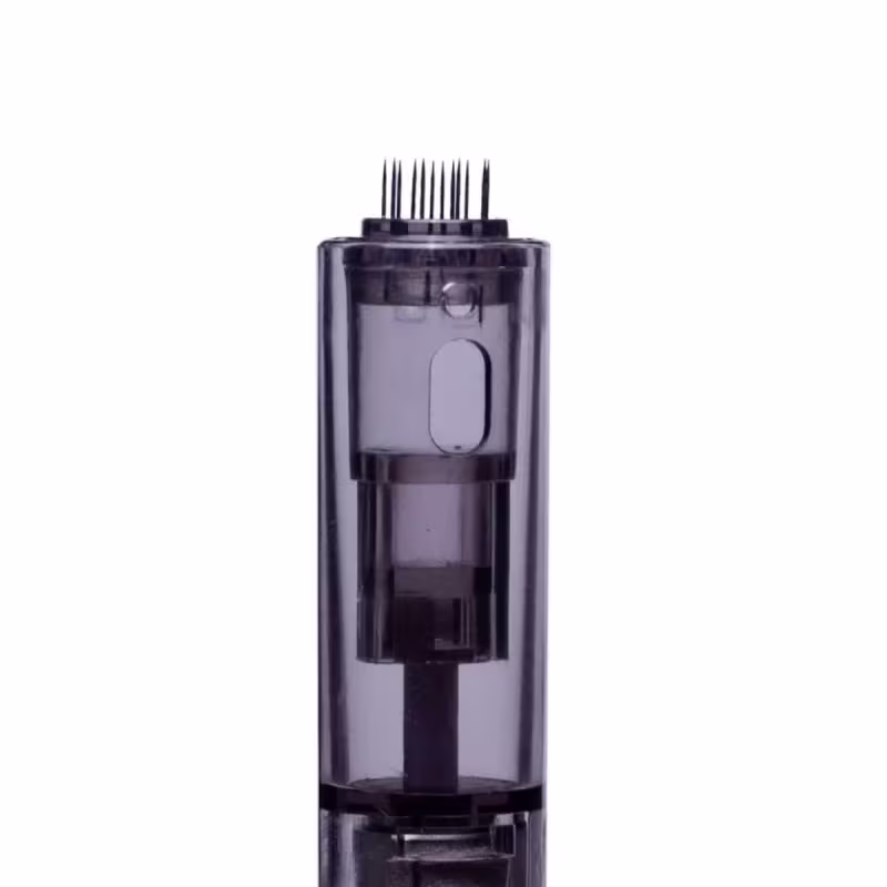 Kit 10 Cartucho Dermapen Preto 12 Agulhas Smart GR C/ Anvisa