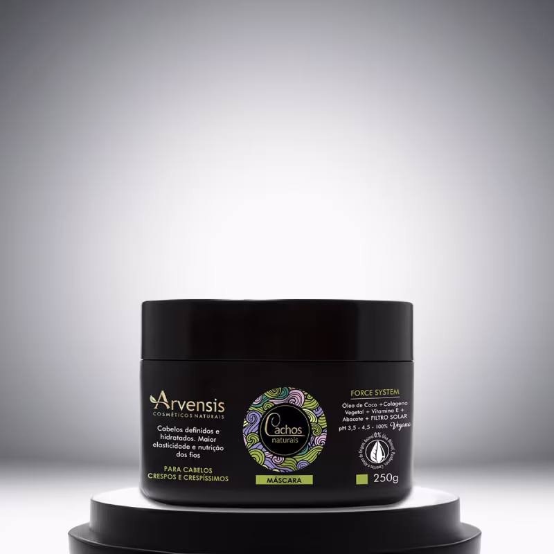 Kit Arvensis Cachos Naturais Crespos e Crespíssimos Ativador de Cachos e Máscara (2 produtos)