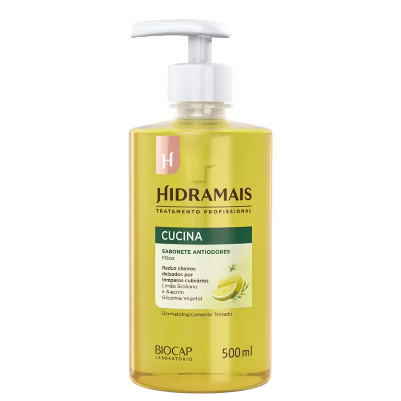 Sabonete Liquido Hidramais Antiodores Tira Cheiros Fortes 500ml