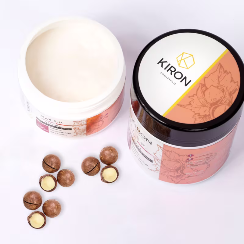 Máscara Macadâmia MAX S.P. Revitalização dos Fios Kiron Cosméticos 250g