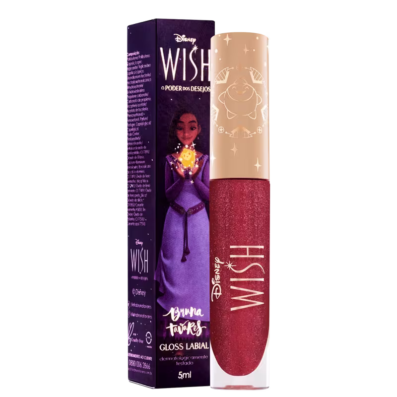 Bruna Tavares BT Disney Wish Majesty - Gloss Labial 5ml