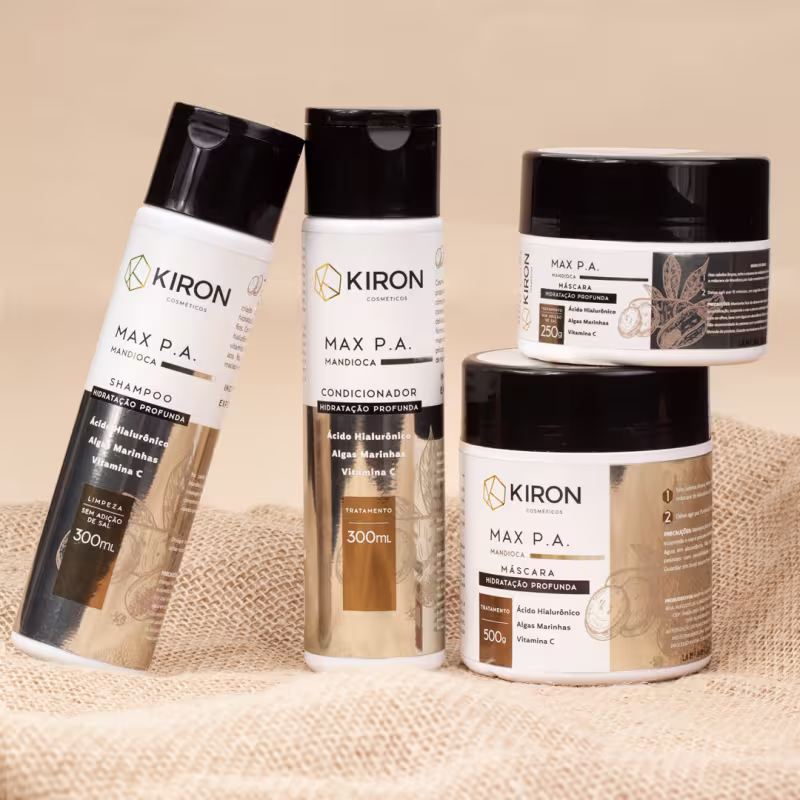 Condicionador Mandioca MAX P.A. Hidratação Profunda Kiron Cosméticos 300ml