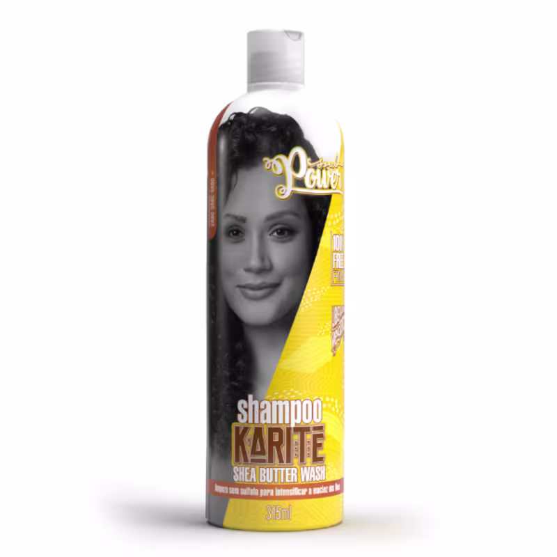 Trio Shampoo, Condicionador e Manteiga Karité Shea Butter - Soul Power