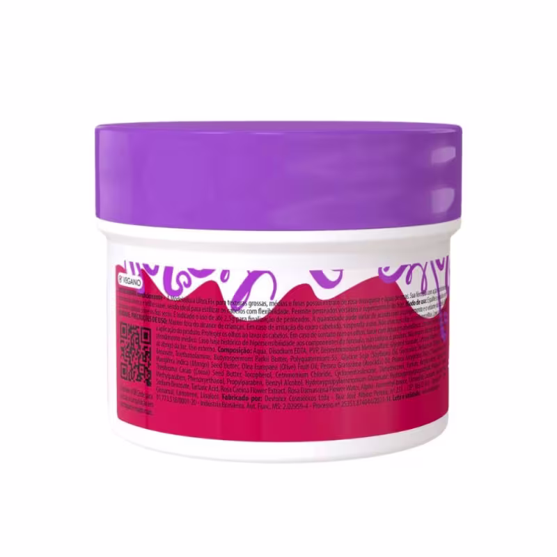Pomada Modeladora Salon Line #todecacho Ultra Fix. Volumetria de 120g.