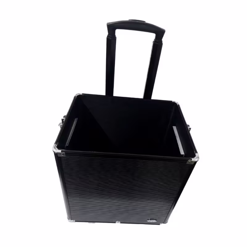Maleta Carrinho Rubys 3 Andares e 2 Rodinhas Preta Fs-1206c