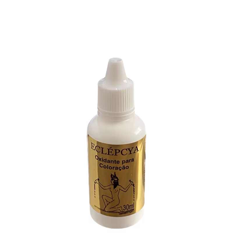 Kit Eclépcya Coloração para Sobrancelhas Marrom Escuro + Oxidante (2 Produtos)