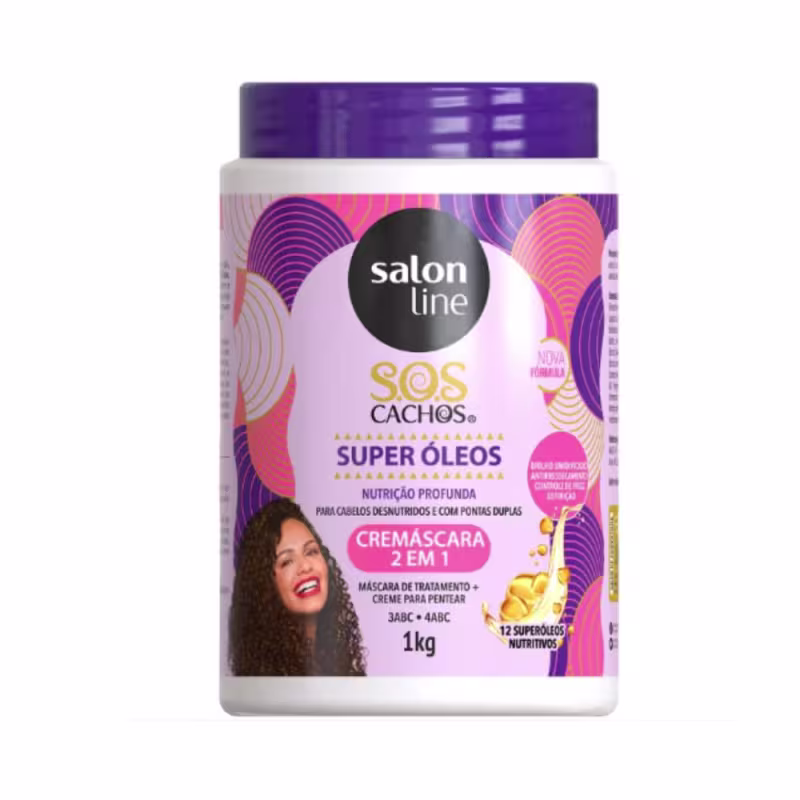 Kit Salon Line Sos Cachos Super Óleos C/4