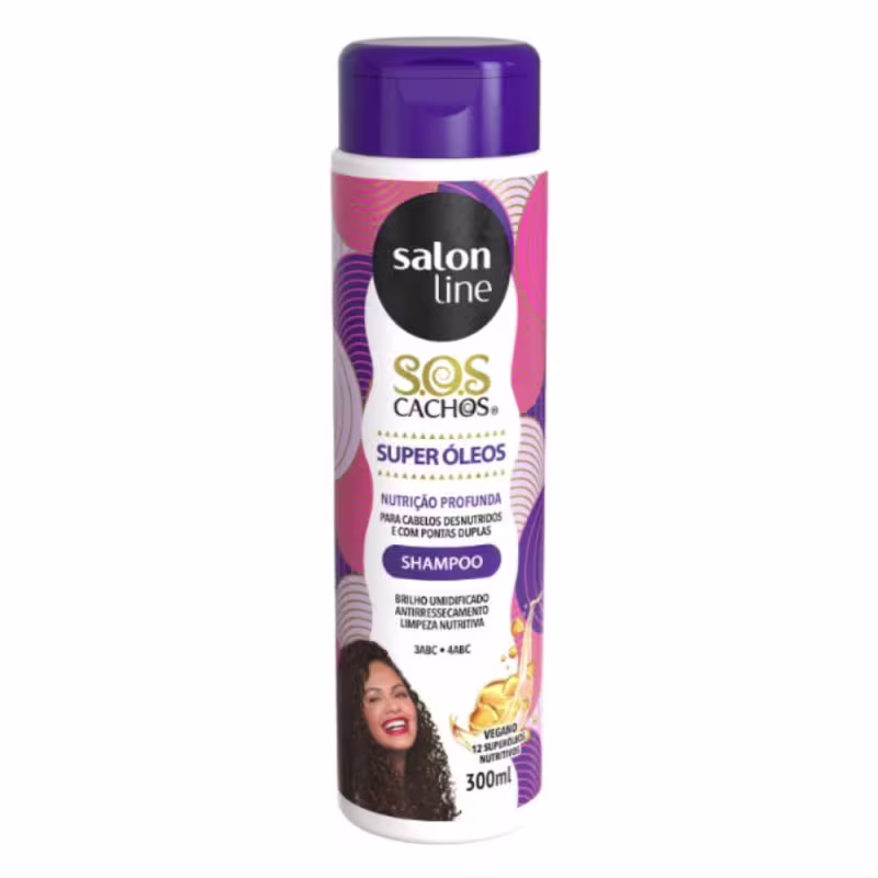 Kit Salon Line Sos Cachos Super Óleos C/4