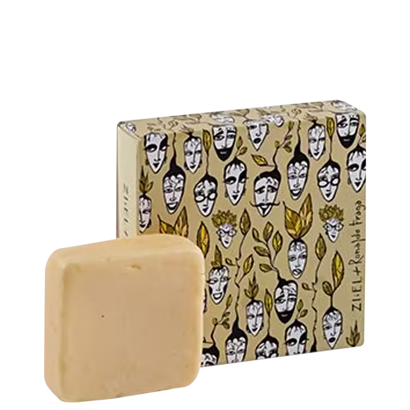 Ziel Natural Cosmetics & Ronaldo Fraga Capim-limão e Pimenta Preta - Manteiga Corporal Hidratante 70g