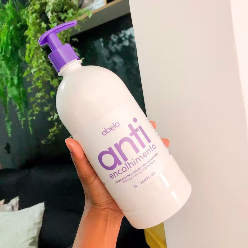 Leave-in Abela Cosmetics Antiencolhimento, 1L.